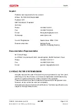 Preview for 3 page of HYDAC FILTER SYSTEMS FluidAqua Mobil FAM 10 Operating And Maintenance Instructions, Part