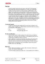 Preview for 6 page of HYDAC FILTER SYSTEMS FluidAqua Mobil FAM 10 Operating And Maintenance Instructions, Part