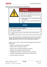 Preview for 13 page of HYDAC FILTER SYSTEMS FluidAqua Mobil FAM 10 Operating And Maintenance Instructions, Part