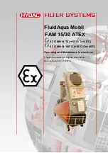 HYDAC FILTER SYSTEMS FluidAqua Mobil FAM 15 ATEX Operating And Maitenance Instructions preview