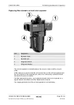 Предварительный просмотр 75 страницы HYDAC FILTER SYSTEMS FluidAqua Mobil FAM 15 ATEX Operating And Maitenance Instructions