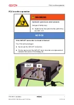 Preview for 33 page of HYDAC FILTER SYSTEMS FluidControl FCU 8111 Operating And Maintenance Instructions Manual