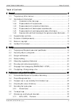 Preview for 3 page of HYDAC FILTER SYSTEMS MFU-10P9S Series Operating And Maintenance Instructions Manual