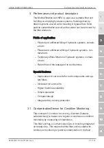 Preview for 25 page of HYDAC FILTER SYSTEMS MFU-10P9S Series Operating And Maintenance Instructions Manual