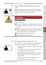 Preview for 59 page of HYDAC FILTER SYSTEMS MFU-15E Operating And Maintenance Instructions Manual