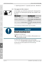 Preview for 86 page of HYDAC FILTER SYSTEMS MFU-15E Operating And Maintenance Instructions Manual