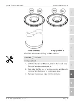 Preview for 87 page of HYDAC FILTER SYSTEMS MFU-15E Operating And Maintenance Instructions Manual