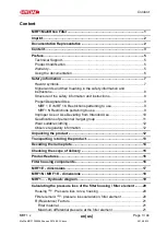 Preview for 3 page of HYDAC FILTER SYSTEMS MRF 1 E Nstallation And Maintenance Instructions