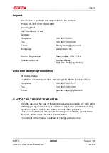 Preview for 2 page of HYDAC FILTER SYSTEMS MRF4 Installation And Maintenance Instructions Manual