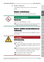 Preview for 17 page of HYDAC FILTER SYSTEMS OLF-10/Z Installation And Maintenance Instructions Manual