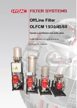 HYDAC FILTER SYSTEMS OLFCM 15 Operating And Maintenance Instructions Manual preview