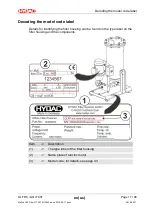 Предварительный просмотр 17 страницы HYDAC FILTER SYSTEMS OLFP-6 /X-G/-T001 Installation And Maintenance Instructions Manual