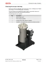 Предварительный просмотр 19 страницы HYDAC FILTER SYSTEMS OLFP-6 /X-G/-T001 Installation And Maintenance Instructions Manual