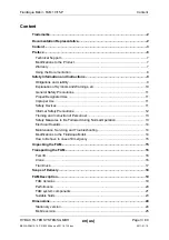 Preview for 3 page of HYDAC International FluidAqua Mobil FAM 10 Operating And Maintenance Instructions Manual