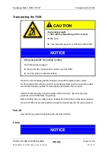 Preview for 16 page of HYDAC International FluidAqua Mobil FAM 10 Operating And Maintenance Instructions Manual