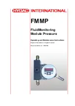 Preview for 1 page of HYDAC International FMMP Operating And Maintenance Instructions Manual