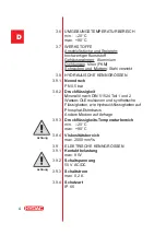 Preview for 4 page of HYDAC International FSK 127 Series Operating Manual