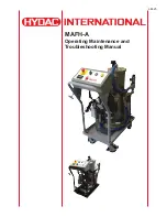 Preview for 1 page of HYDAC International MAFH-A Operating Maintenance And Troubleshooting Manual