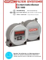 Preview for 1 page of Hydac CS 1x10-A-0-0-0-0/-000 Quick Start Manual