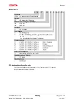 Preview for 42 page of Hydac CTM-EF 3 Series Installation And Maintenance Instructions Manual