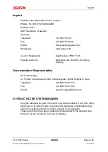 Preview for 2 page of Hydac CTU 1000 Series Operating And Maintenance Instructions Manual