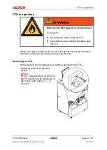 Preview for 45 page of Hydac CTU 1000 Series Operating And Maintenance Instructions Manual