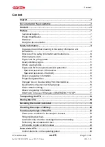 Preview for 3 page of Hydac CTU 2 Series Operating And Maintenance Instructions Manual