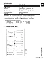 Preview for 17 page of Hydac EDS 1700 Operating Manual