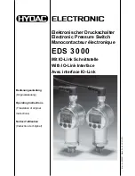 Предварительный просмотр 1 страницы Hydac EDS 3000 Operating Instructions Manual