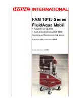 Hydac FAM 10 Series Operating And Maintenance Instructions Manual предпросмотр