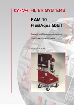 Предварительный просмотр 1 страницы Hydac FAM10 FluidAqua Mobil Operating And Maintenance Instructions Manual