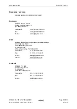 Preview for 100 page of Hydac FCU 8000 Series Operating And Maintenance Instructions Manual