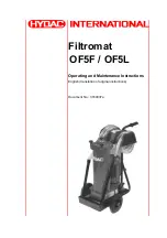 Hydac Filtromat OF5F Operating And Maintenance Instructions Manual preview