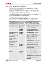 Preview for 14 page of Hydac FluidAqua Mobil FAM 10-P Operating And Maintenance Instructions Manual