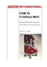 Preview for 1 page of Hydac FluidAqua Mobil FAM 10 Series Operating And Maintenance Instructions Manual