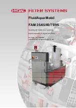 Preview for 1 page of Hydac FluidAqua Mobil FAM 25 Operating And Maintenance Instructions Manual