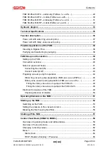 Preview for 4 page of Hydac FluidAqua Mobil FAM 25 Operating And Maintenance Instructions Manual