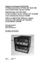 Hydac HDA 5500 SERIES User Manual preview