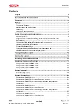 Preview for 3 page of Hydac MCS 13 series Operation And Installation Manual