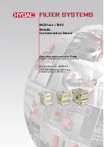 Preview for 1 page of Hydac MCS1 Series Operation And Installation Manual