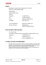 Preview for 2 page of Hydac MCS1 Series Operation And Installation Manual