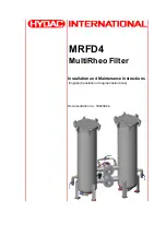 Preview for 1 page of Hydac MultiRheo MRFD4 Installation And Maintenance Instructions Manual