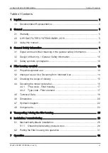 Preview for 3 page of Hydac OffLine Filter BiDirectional OLFBD Series Installation And Maintenance Instructions Manual