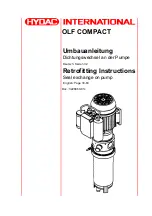 Предварительный просмотр 1 страницы Hydac OLF Compact Retrofitting Instructions