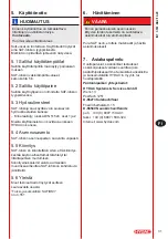 Preview for 31 page of Hydac SAF Operating Instructions Manual