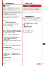 Preview for 43 page of Hydac SAF Operating Instructions Manual