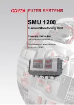 Preview for 1 page of Hydac SMU 1200 Operating Instructions Manual