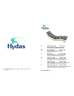 Hydas 2293 Instruction Manual preview