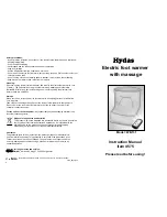 Hydas WE-131 Instruction Manual preview