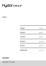 Предварительный просмотр 3 страницы Hydor AQAMAI LF User Manual